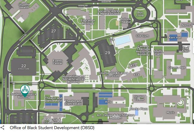 Student Resource Building (SRB) Map